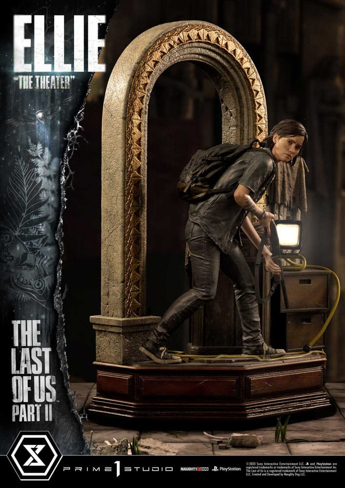 The Last of Us Part II Ultimate Premium Masterline Series Statue 1/4 Ellie "The Theater" Bonus Version 58 cm - Versand: 5-7 Tage nach Bestellung