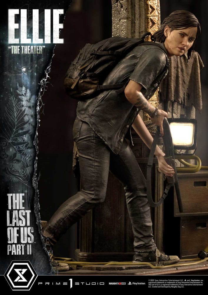 The Last of Us Part II Ultimate Premium Masterline Series Statue 1/4 Ellie "The Theater" Bonus Version 58 cm - Versand: 5-7 Tage nach Bestellung