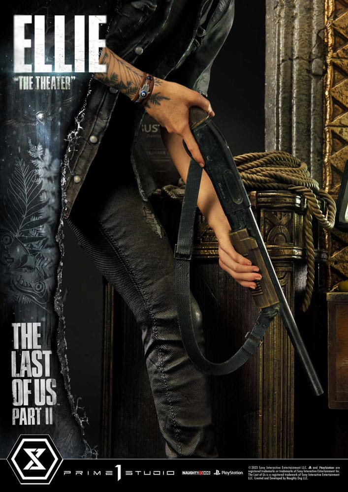 The Last of Us Part II Ultimate Premium Masterline Series Statue 1/4 Ellie "The Theater" Bonus Version 58 cm - Versand: 5-7 Tage nach Bestellung