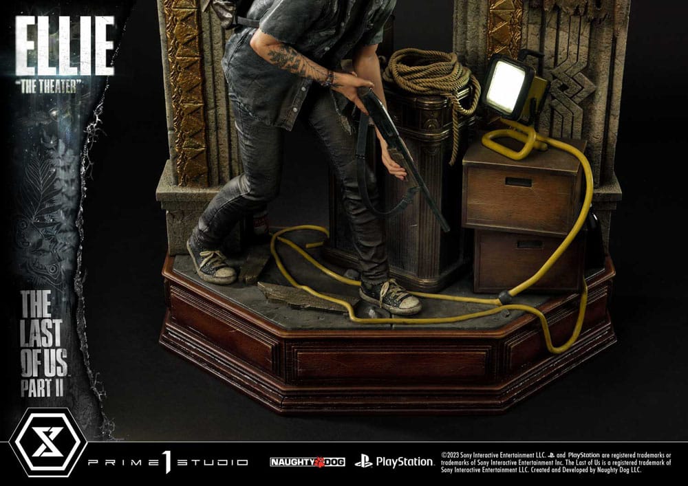 The Last of Us Part II Ultimate Premium Masterline Series Statue 1/4 Ellie "The Theater" Bonus Version 58 cm - Versand: 5-7 Tage nach Bestellung
