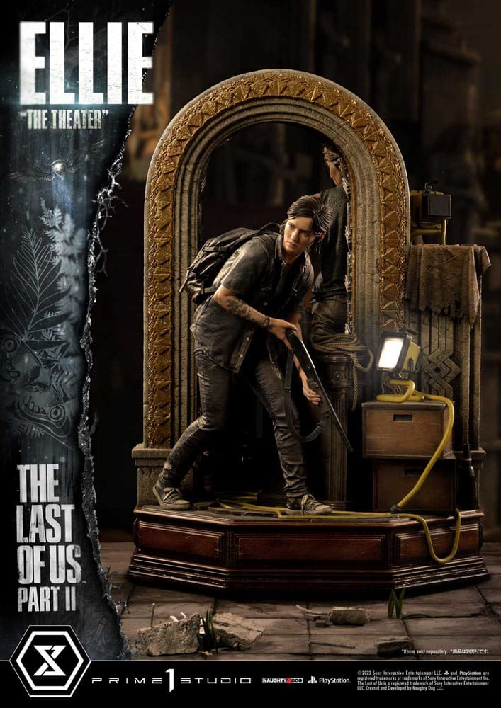 The Last of Us Part II Ultimate Premium Masterline Series Statue 1/4 Ellie "The Theater" Bonus Version 58 cm - Versand: 5-7 Tage nach Bestellung