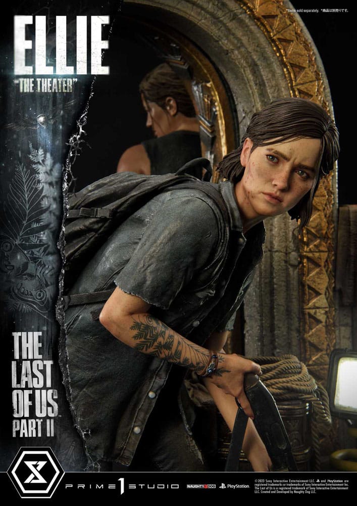 The Last of Us Part II Ultimate Premium Masterline Series Statue 1/4 Ellie "The Theater" Bonus Version 58 cm - Versand: 5-7 Tage nach Bestellung