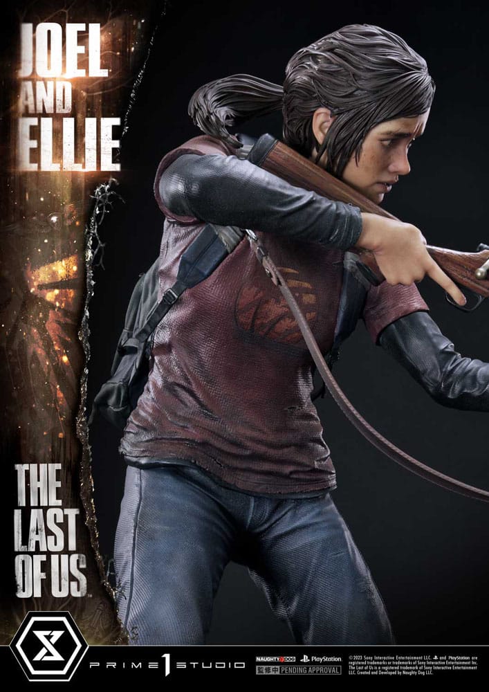The Last of Us Part I Ultimate Premium Masterline Series Statue Joel & Ellie Deluxe Bonus Version (The Last of Us Part I) 73 cm - Preorder - ETA: 20.01.2026