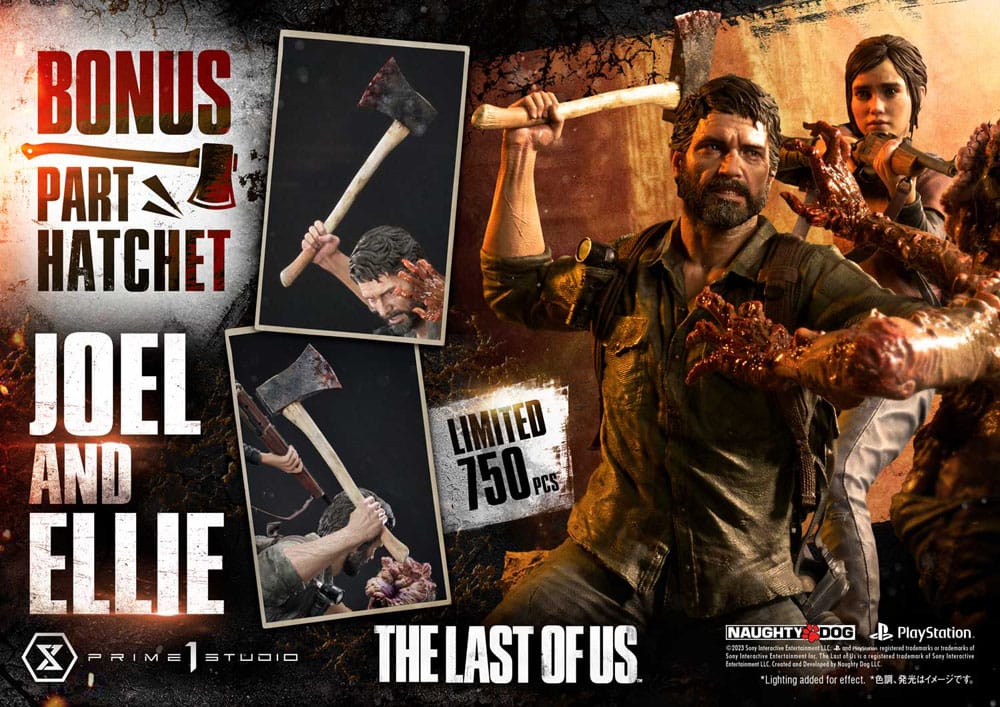 The Last of Us Part I Ultimate Premium Masterline Series Statue Joel & Ellie Deluxe Bonus Version (The Last of Us Part I) 73 cm - Preorder - ETA: 20.01.2026