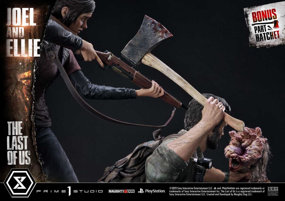 The Last of Us Part I Ultimate Premium Masterline Series Statue Joel & Ellie Deluxe Bonus Version (The Last of Us Part I) 73 cm - Preorder - ETA: 20.01.2026