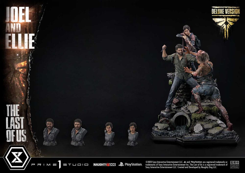 The Last of Us Part I Ultimate Premium Masterline Series Statue Joel & Ellie Deluxe Bonus Version (The Last of Us Part I) 73 cm - Preorder - ETA: 20.01.2026