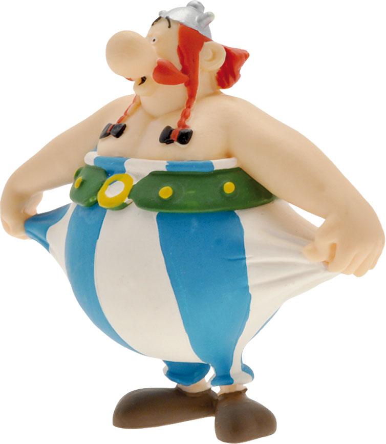 Asterix Figur Obelix mit leeren Hosentaschen 8 cm - Versand: 7 Tage nach Bestellung
