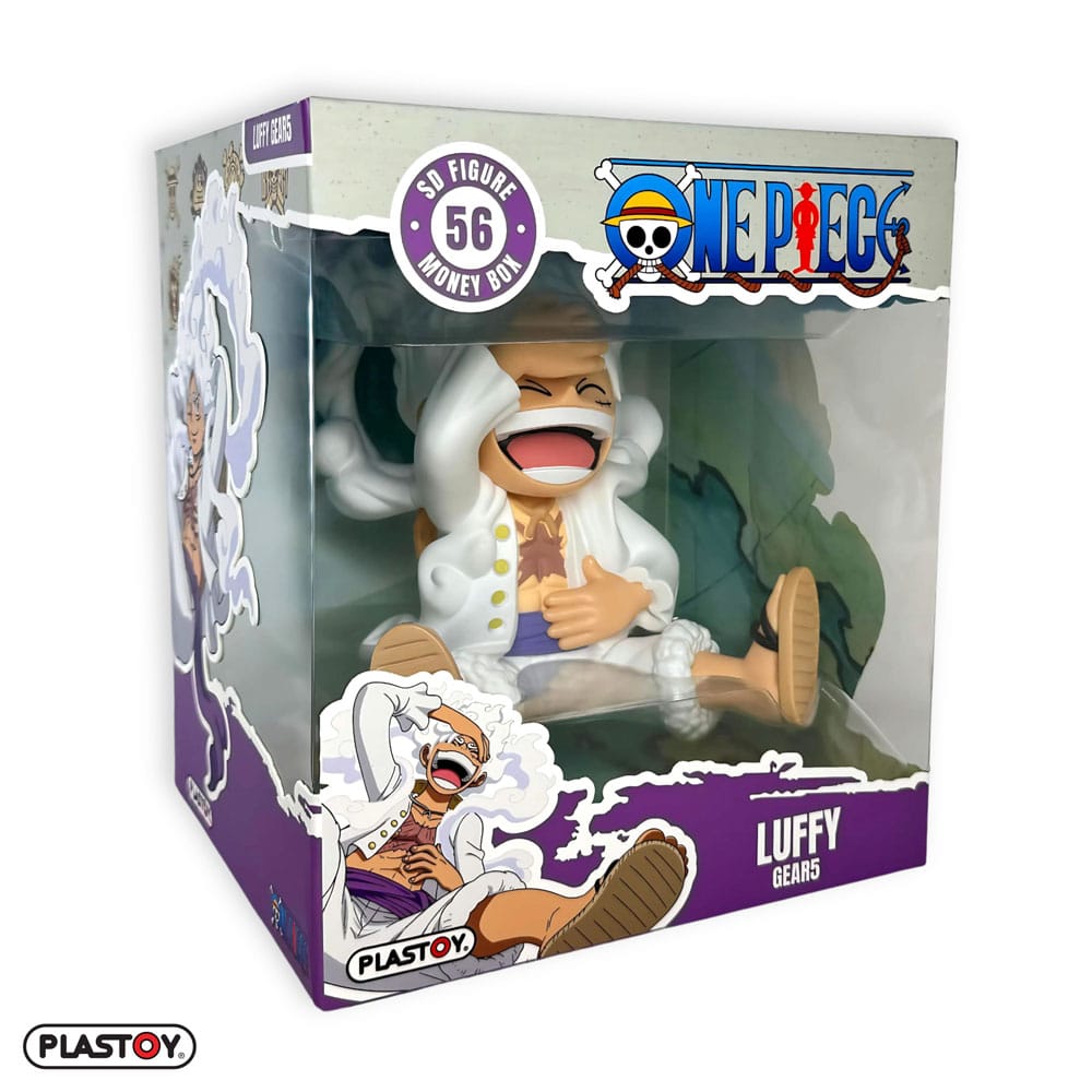 One Piece Spardose Luffy Gear Five - Versand: 5-7 Tage nach Bestellung