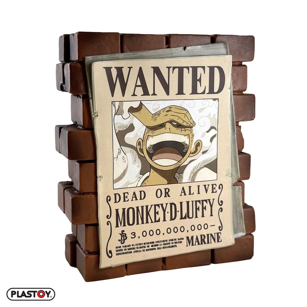 One Piece Spardose Luffy Wanted - Versand: 5-7 Tage nach Bestellung