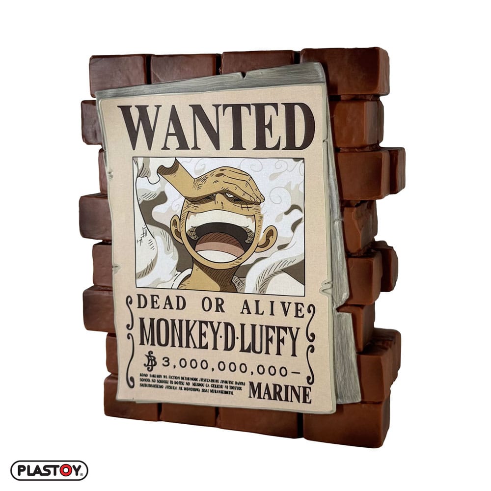 One Piece Spardose Luffy Wanted - Versand: 5-7 Tage nach Bestellung