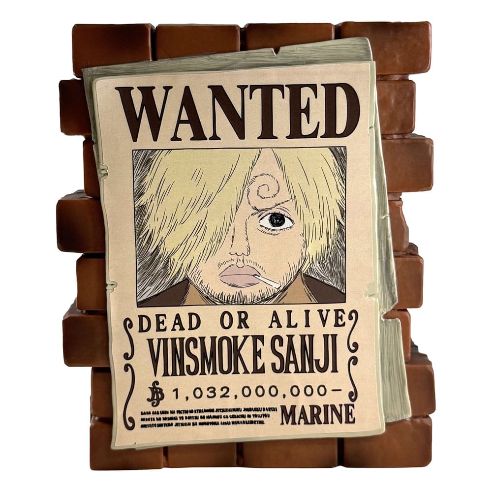One Piece Spardose Sanji Wanted - Versand: 5-7 Tage nach Bestellung