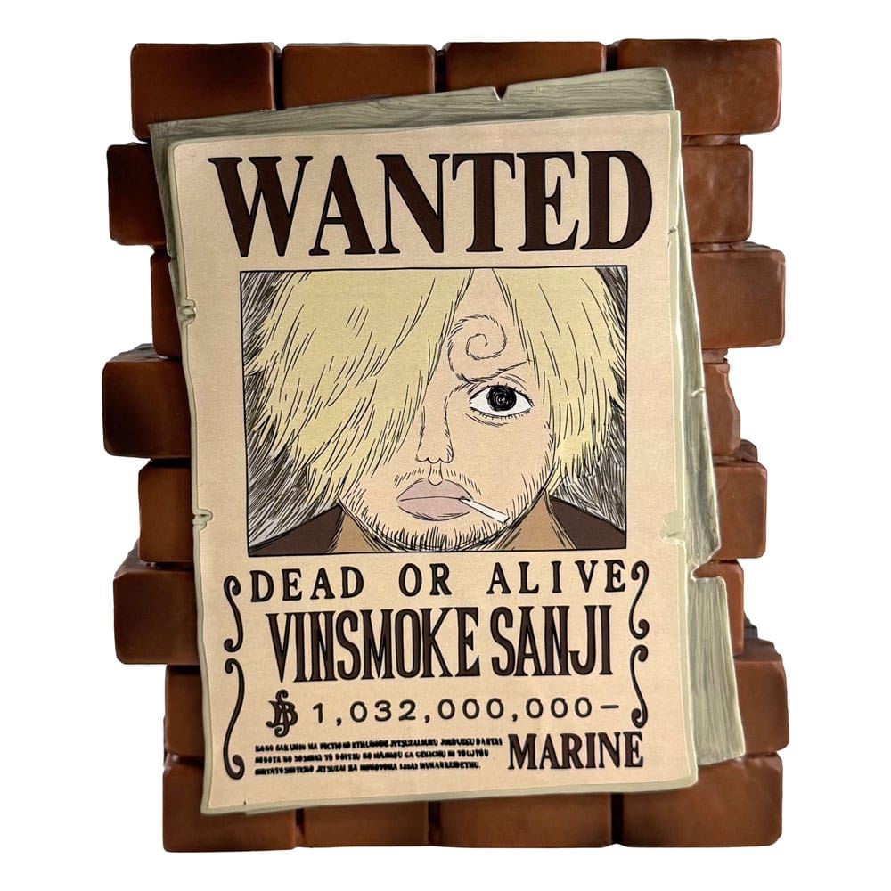 One Piece Spardose Sanji Wanted - Versand: 5-7 Tage nach Bestellung