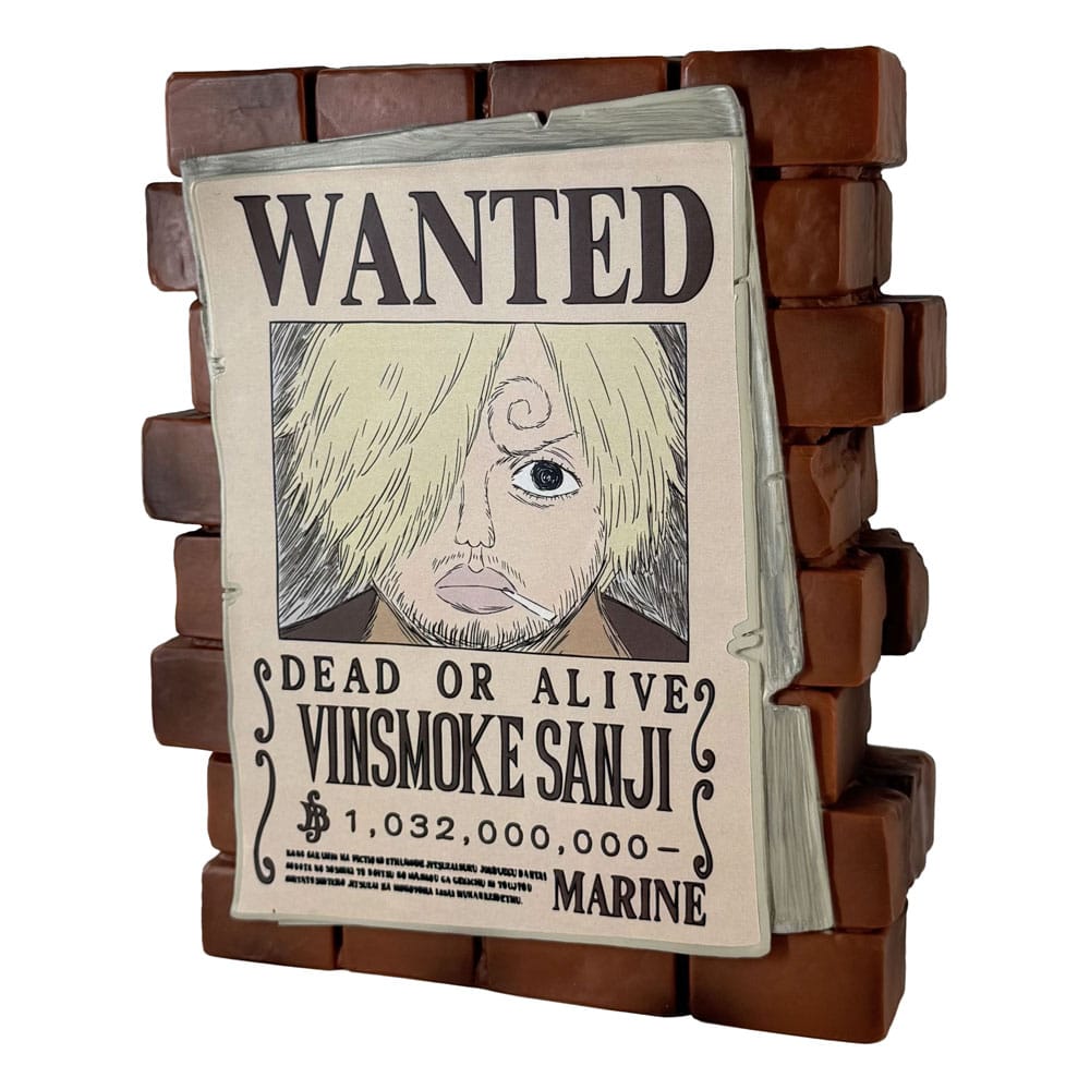 One Piece Spardose Sanji Wanted - Versand: 5-7 Tage nach Bestellung