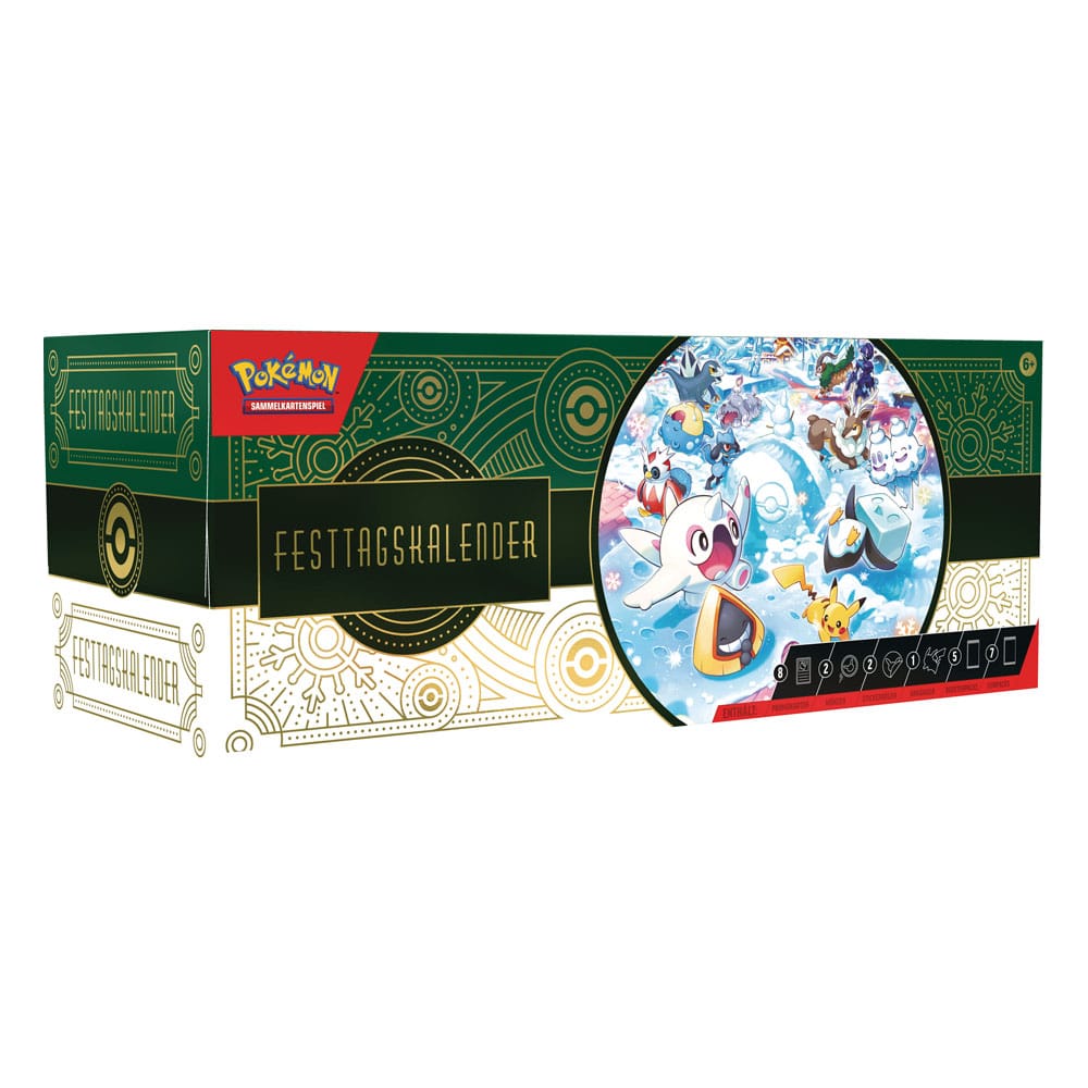 Pokémon TCG Adventskalender 2024 *Deutsche Version* - Versand: 5-7 Tage nach Bestellung