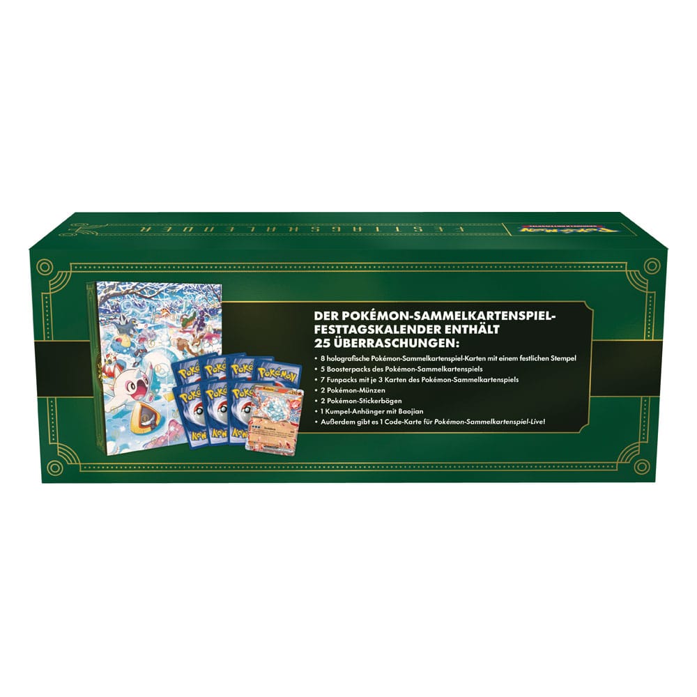 Pokémon TCG Adventskalender 2024 *Deutsche Version* - Versand: 5-7 Tage nach Bestellung