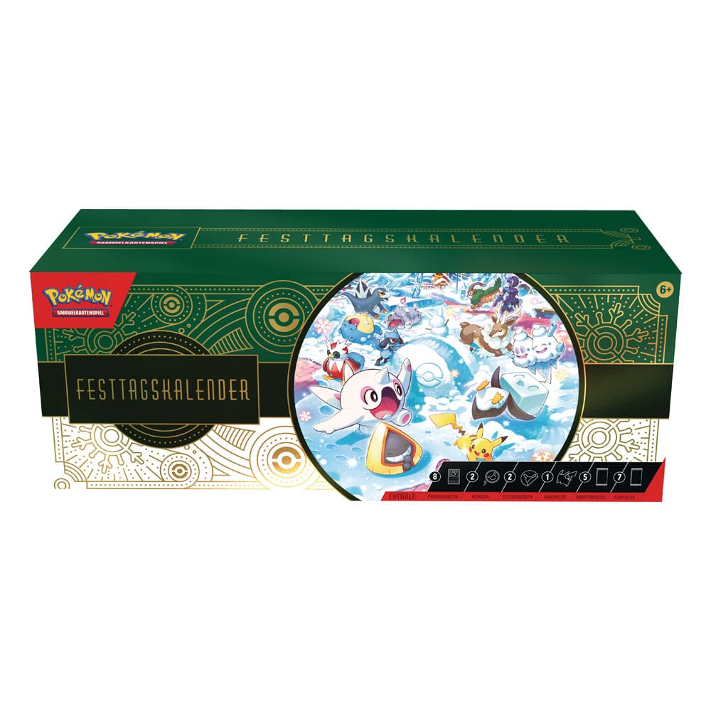 Pokémon TCG Adventskalender 2024 *Deutsche Version* - Versand: 5-7 Tage nach Bestellung