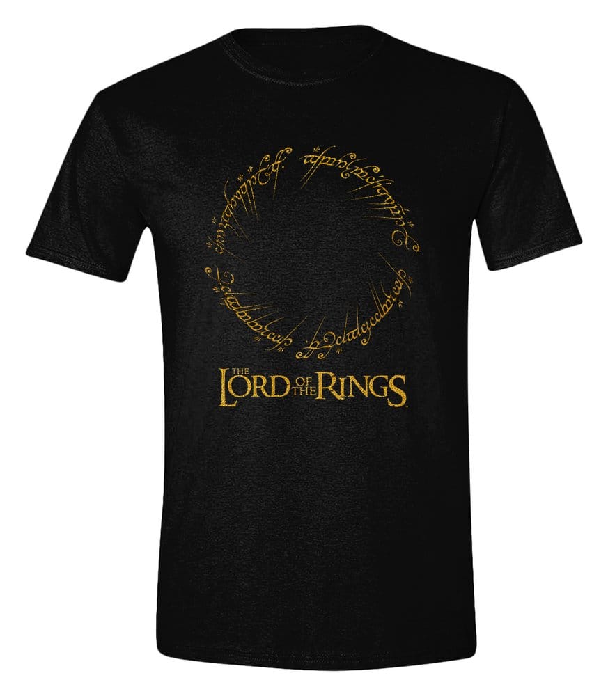 Herr der Ringe T-Shirt Logo Inscription Größe M - Versand: 7 Tage nach Bestellung
