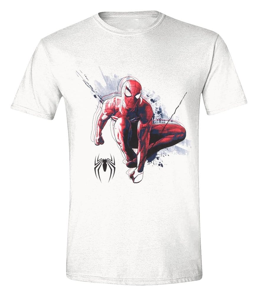 Spider-Man 2 T-Shirt Swinging Größe M - Versand: 7 Tage nach Bestellung