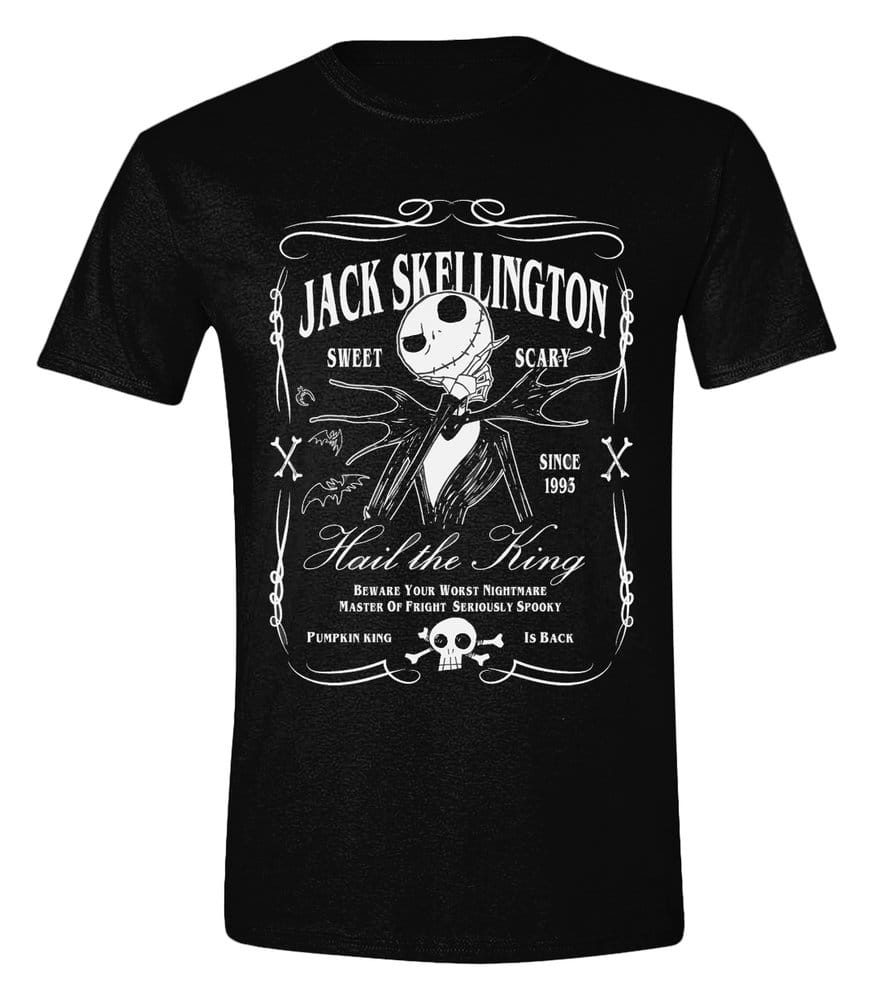Disney The Nightmare Before Christmas T-Shirt Jack Skellington Label Größe S - Versand: 7 Tage nach Bestellung