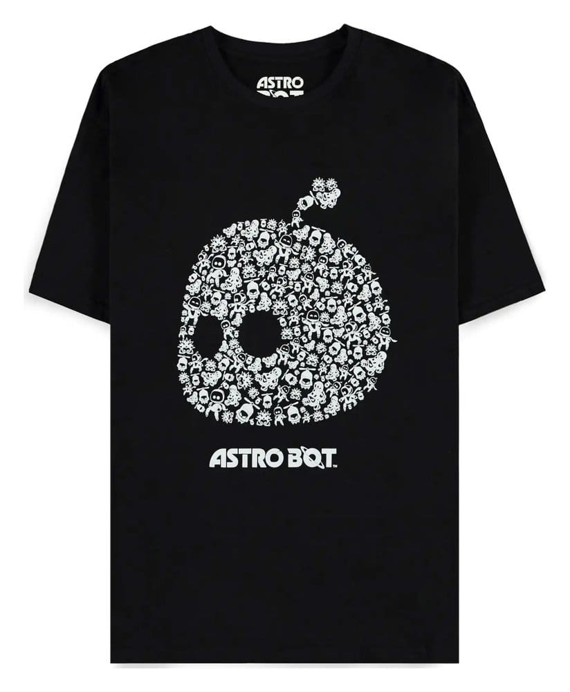 Astro Bot T-Shirt Tech Logo Größe M - Versand: 7 Tage nach Bestellung