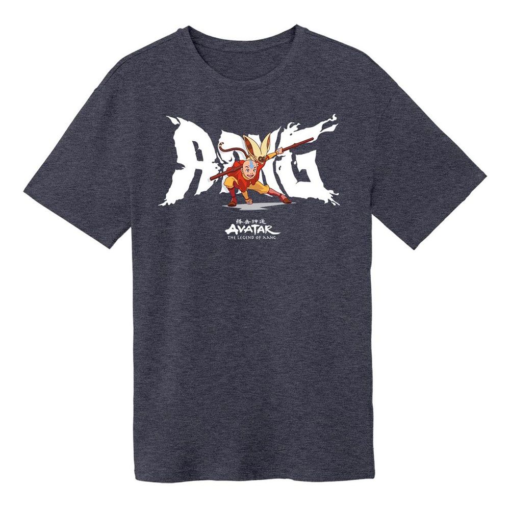 Avatar - Der Herr der Elemente T-Shirt Aang Pose, AANG Größe M - Versand: 7 Tage nach Bestellung