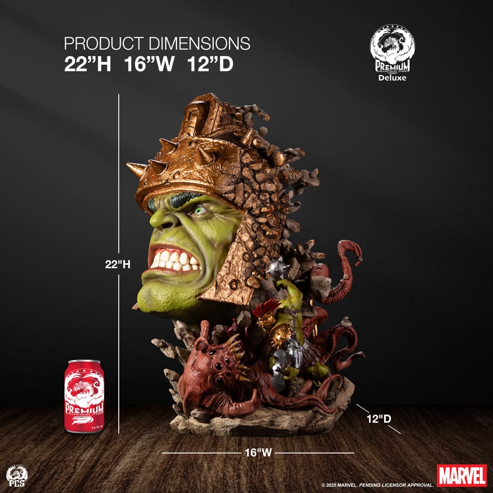 Marvel Fine Art Büste Planet Hulk Deluxe Edition 56 cm - Preorder - ETA: 25.07.2026