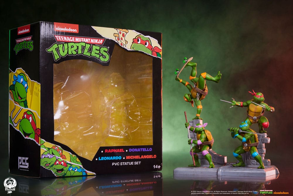 Teenage Mutant Ninja Turtles PVC Statue 4-er Pack 20 cm - Preorder - ETA: 09.12.2026