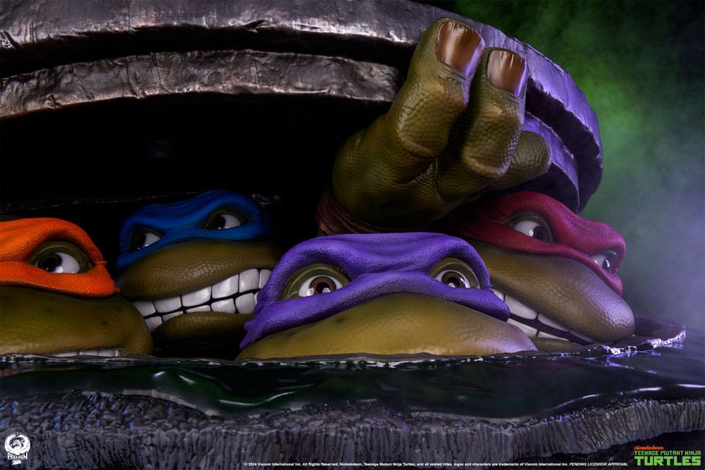 Teenage Mutant Ninja Turtles Diorama Statue 1/1 Underground 41 cm - Versand: 5-7 Tage nach Bestellung