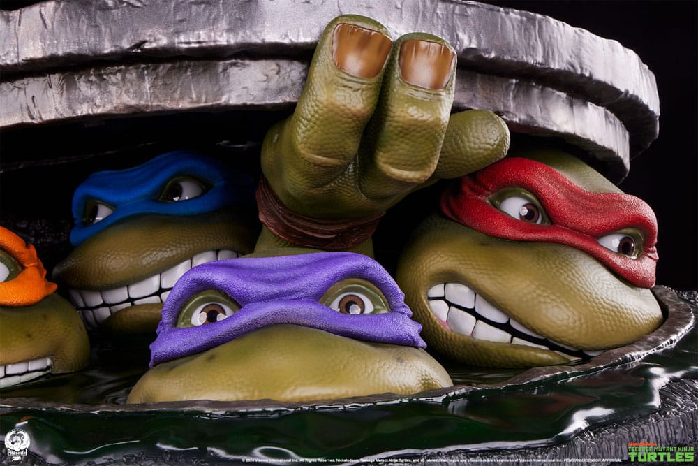 Teenage Mutant Ninja Turtles Diorama Statue 1/1 Underground 41 cm - Versand: 5-7 Tage nach Bestellung