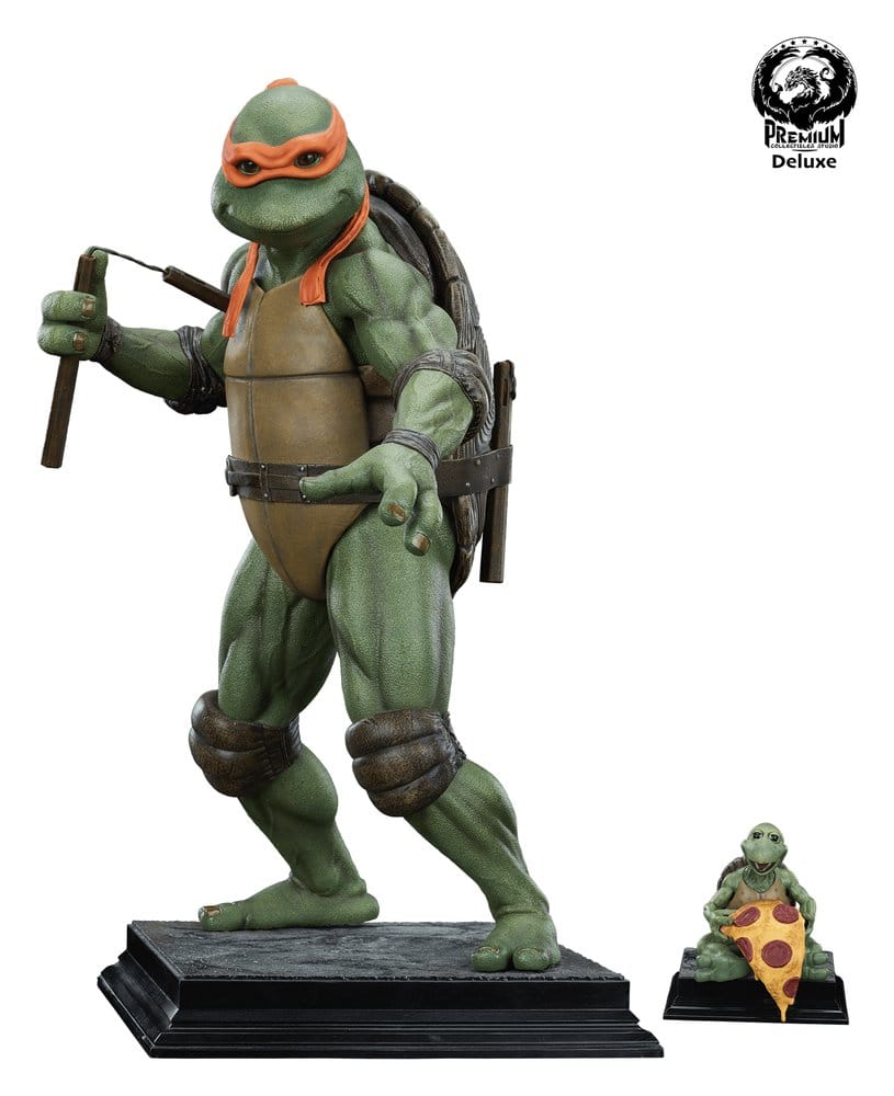 Teenage Mutant Ninja Turtles Statue 1/2 Michelangelo Deluxe Edition 84 cm - Preorder - ETA: 25.08.2027