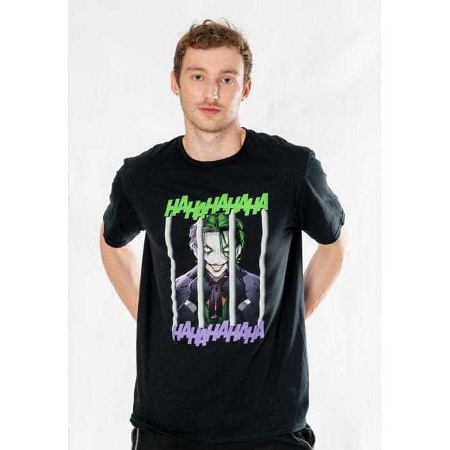 DC Comics T-Shirt The Joker Anime Smile Größe M - Versand: 7 Tage nach Bestellung