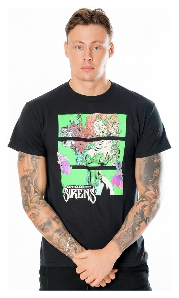 Gotham City Sirens T-Shirt Poison Ivy Sirens Cash Black Größe L - Versand: 7 Tage nach Bestellung
