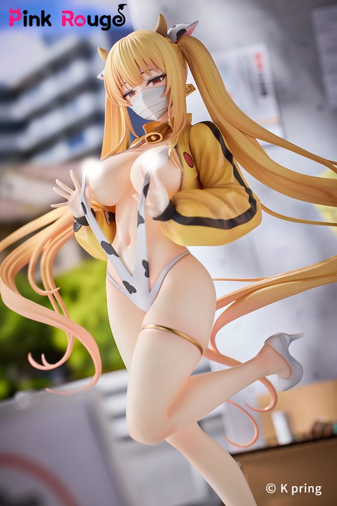 Original Character by Kedama Tamano PVC Statue 1/7 K Pring Sayuri Dairy Cow Special Ver. 24 cm - Preorder - ETA: 26.11.2025