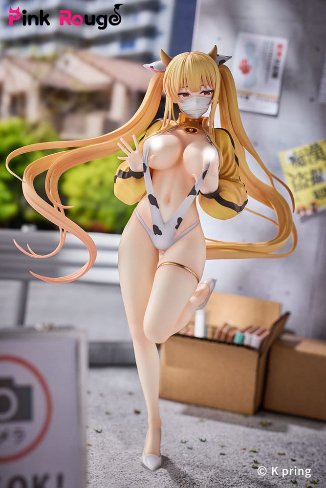 Original Character by Kedama Tamano PVC Statue 1/7 K Pring Sayuri Dairy Cow Special Ver. 24 cm - Preorder - ETA: 26.11.2025