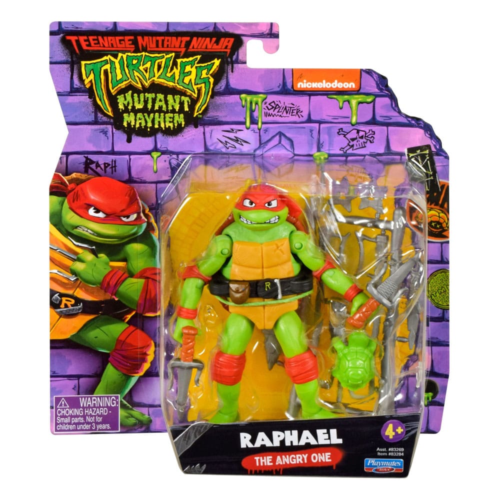 Teenage Mutant Ninja Turtles: Mutant Mayhem Actionfigur Raphael 10 cm - Versand: 5-7 Tage nach Bestellung