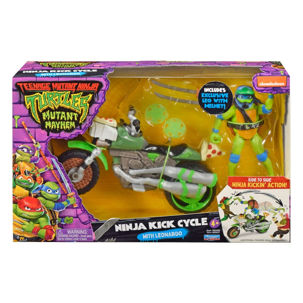 Teenage Mutant Ninja Turtles: Mutant Mayhem Fahrzeuge mit Figuren 30 cm Sortiment (4) - Versand: 5-7 Tage nach Bestellung
