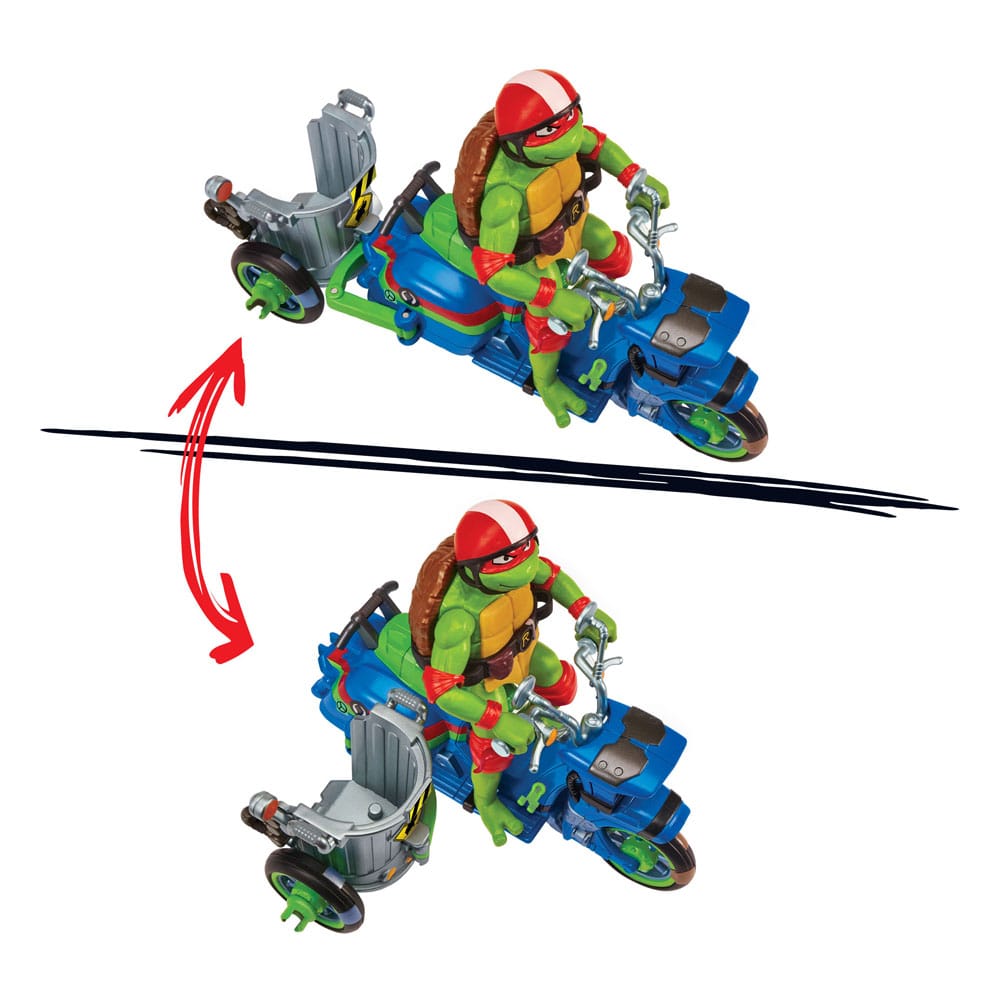 Teenage Mutant Ninja Turtles: Mutant Mayhem Fahrzeuge mit Figuren 30 cm Sortiment (4) - Versand: 5-7 Tage nach Bestellung