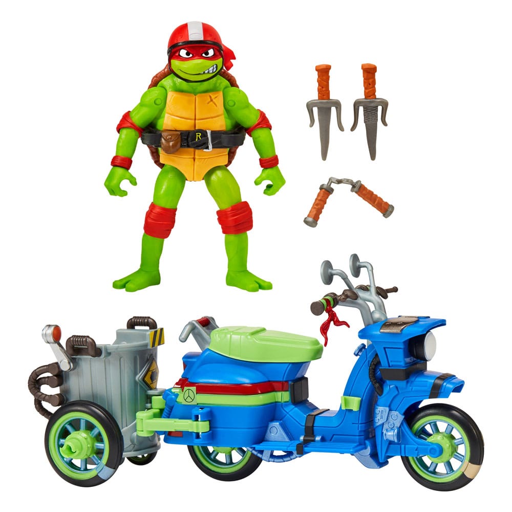 Teenage Mutant Ninja Turtles: Mutant Mayhem Fahrzeuge mit Figuren 30 cm Sortiment (4) - Versand: 5-7 Tage nach Bestellung