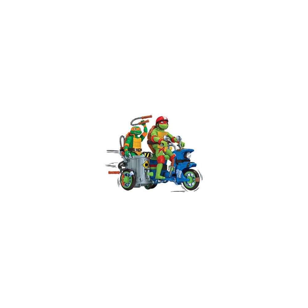 Teenage Mutant Ninja Turtles: Mutant Mayhem Fahrzeuge mit Figuren 30 cm Sortiment (4) - Versand: 5-7 Tage nach Bestellung