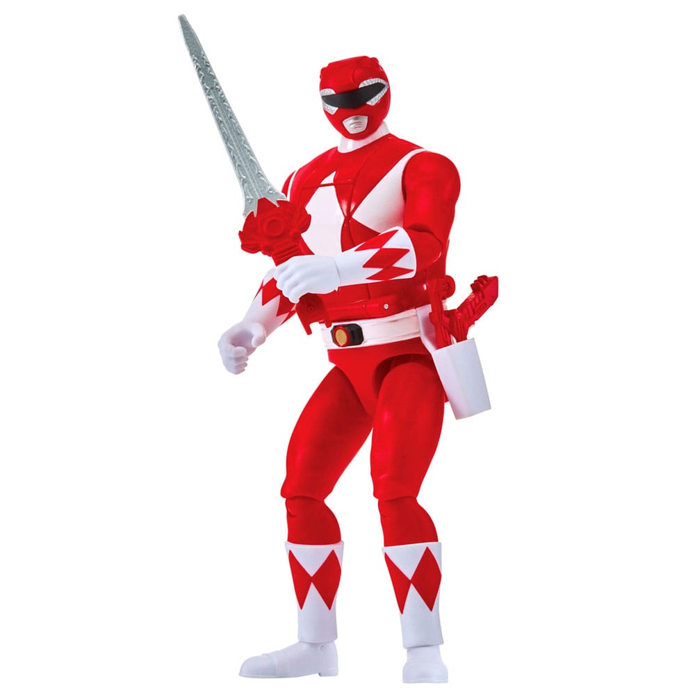 Power Rangers Actionfigur Auto-Morphin Red Ranger 12 cm - Preorder - ETA: 05.01.2026