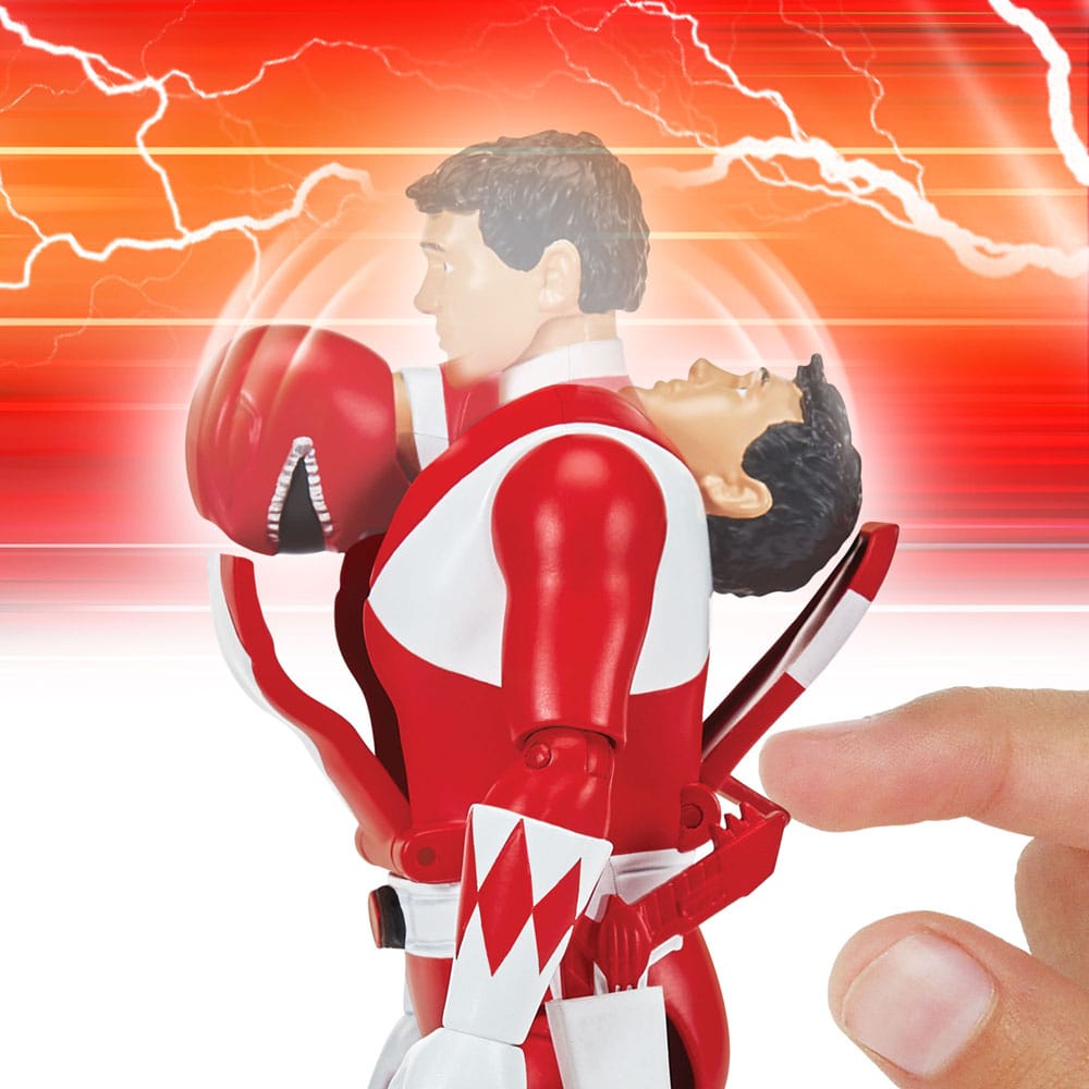 Power Rangers Actionfigur Auto-Morphin Red Ranger 12 cm - Preorder - ETA: 05.01.2026