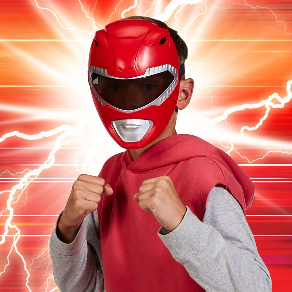 Power Rangers Maske Red Ranger - Versand: 5-7 Tage nach Bestellung