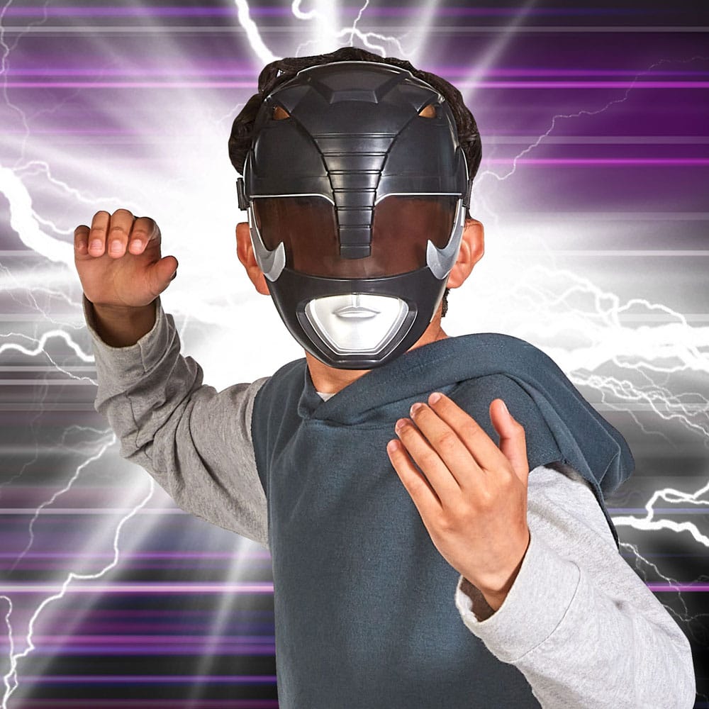 Power Rangers Maske Black Ranger - Preorder - ETA: 09.01.2026
