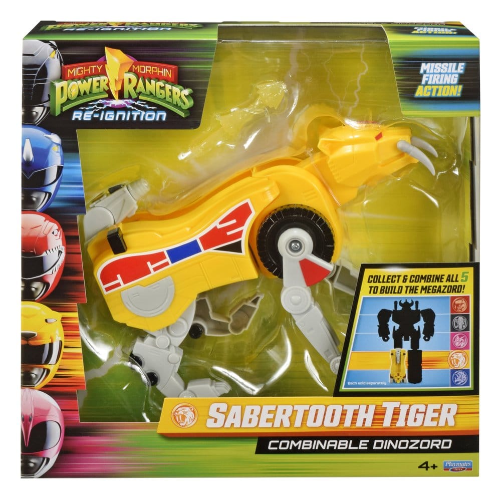 Power Rangers Combinable Dinozord Actionfigur Sabertooth Tiger 20 cm - Preorder - ETA: 25.11.2026