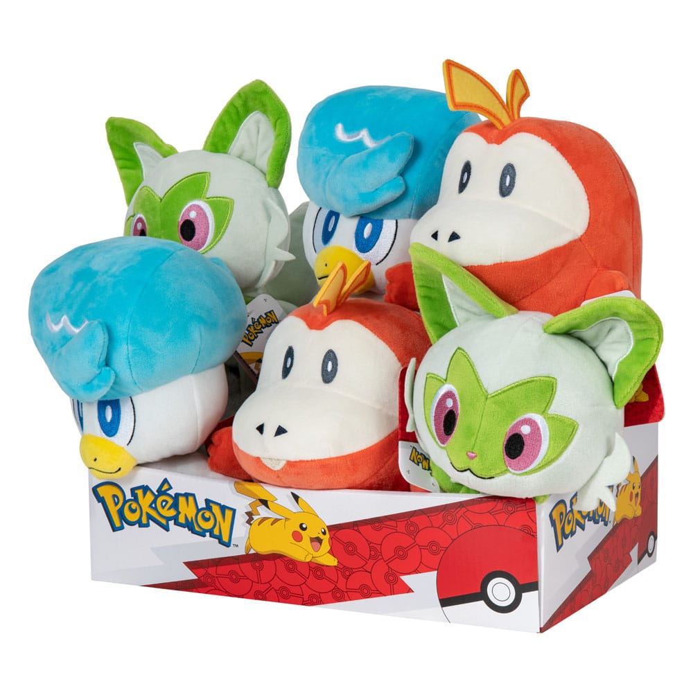 Pokémon Plüschfiguren Generation IX 20 cm Sortiment (6) - Versand: 5-7 Tage nach Bestellung