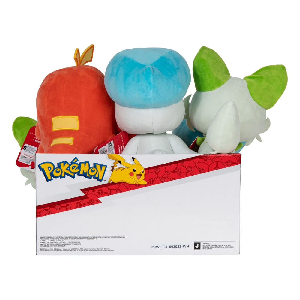 Pokémon Plüschfiguren Generation IX 20 cm Sortiment (6) - Versand: 5-7 Tage nach Bestellung