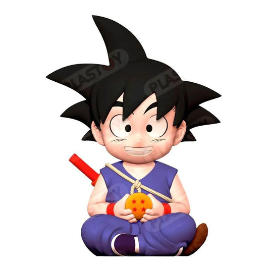 Dragon Ball Spardose Kid Goku Blau 17 cm - Preorder - ETA: 25.11.2025