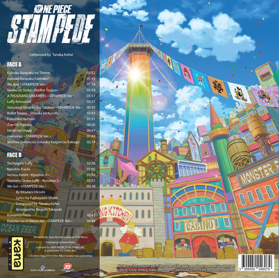 One Piece Original Soundtrack LP Vinyl - Preorder - ETA: 08.11.2025