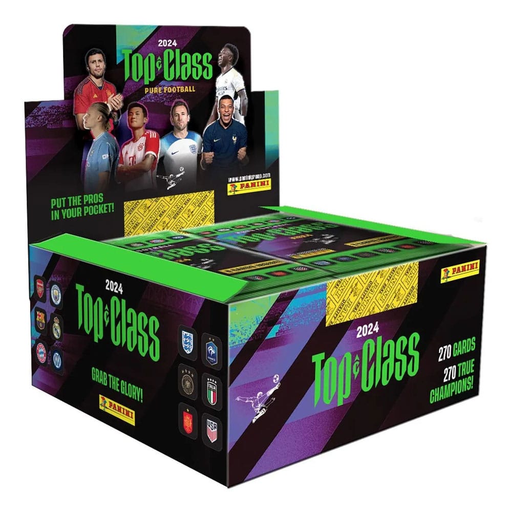 FIFA Top Class 2024 - Trading Cards Flow Packs Display (24) - Versand: 5-7 Tage nach Bestellung