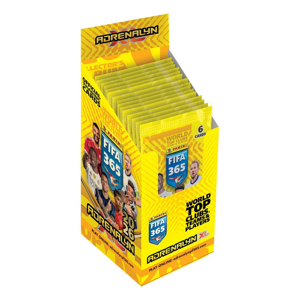 FIFA 365 Adrenalyn XL 2026 Trading Cards Flow Packs Display (24) - Preorder - ETA: 26.08.2026